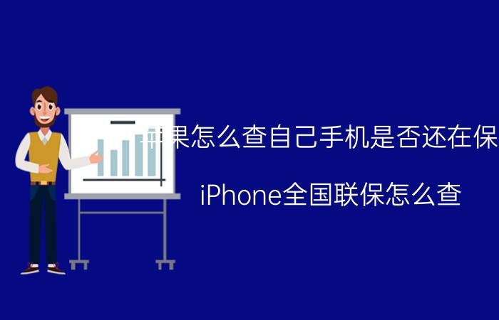 苹果怎么查自己手机是否还在保修 iPhone全国联保怎么查？